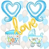 Baby Shower Balloons, Decorations and Gifts for Boys - Gender Reveal Party - Baby Announcement - Kids Party Decorations