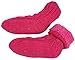 N'Ice Caps Girls Sherpa Lined Cable Knit Home Sock with Non-Skid Gripper Soles