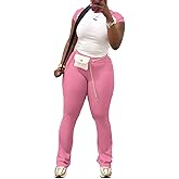 Nimsruc 2 Piece Outfits for Women Casual Sweat Sets