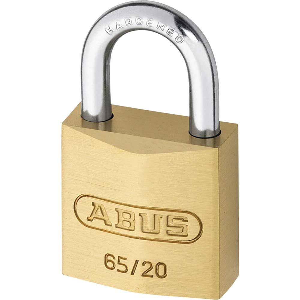ABUS Brass Padlock with 6204 Alike Keyed,11400