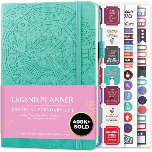 Legend Planner – Deluxe Weekly & Monthly Life