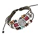 SusenstoneVintage Bohemia Wind Beaded Multilayer Hand Woven Bracelet