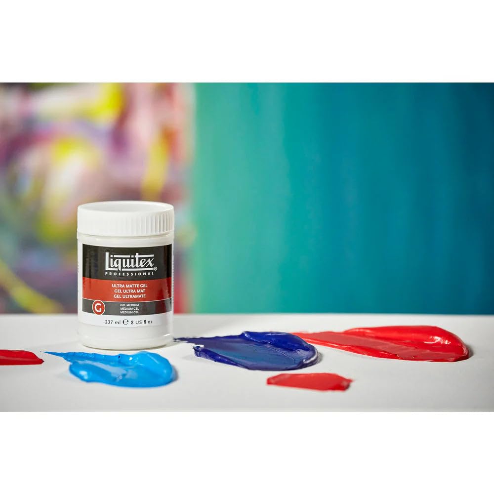 Liquitex Professional Ultra Matte Gel Medium, 237ml (8-oz)