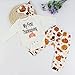 Puseky Newborn Baby Boy Girl Long Sleeve Romper+Pants+Hat Comics Clothes Outfits