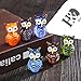 HDCRYSTALGIFTS Crystalsuncatcher Handmade Wild Animal Art Glass Blown Owls Figurine Collection(owl)