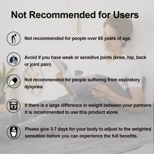 ZonLi Adult Weighted Blanket 15lbs (48''x72'', Twin Size, Dark Grey