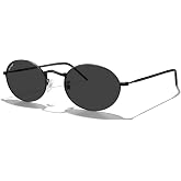 MERRY'S Oval Metal Polarized Sunglasses for Women Men UV400 S8537 | Oval Metal Frame with Clean Lines, Modern &amp; Classic Fusion, Durable Yet Stylish Shades for Everyday Fashion Enthusiasts