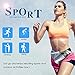 WATERFLY Running Belt Waist Bag, Water Bottle Holder Pack for Phone 5.5 inch iPhone 6/7Plus/8Plus Outdoor Sports Pack Pouch for Running Hiking Walking Cycling