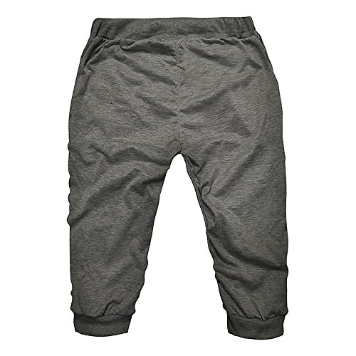 Hunzed Men【Slim Drawstring Shorts】Active Slim French Terry Fitted Workout Gym Shorts For Men (M, Deep Gray)
