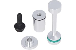 LS Engine Billet Aluminum Oil Diverter Barbell By Pass Pickup Tube Hold Down Gallery Plug Set for LS Engines LS1 LS2 LS3 LS6 