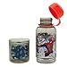 Disney Store Boys Spider-Man Double-fisted Snack Bottle, Black/Red