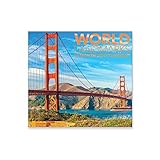 16 Month Wall Calendar 2019 World Landmarks. Each Month Displays Full-Color Photograph. September 2018 - December 2019 Planning Calendar