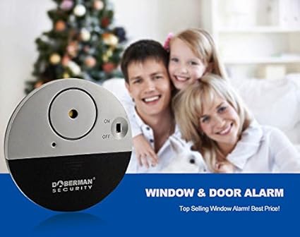 Doberman Door Window Slim Vibration Sensors Alarm System