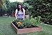 Raised Garden Bed – Outdoor Garden or Patio for Vegetable Flower – Rectangular Planter – Easy and Fast Assemblythumb 1