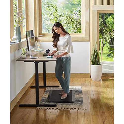 Realspace® Magellan Pneumatic HeightAdjustable Standing Desk, 60"W