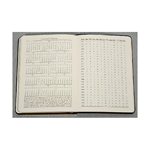 7 Inch Leather Bound Desk Address Book, Genuine Calfskin Leather, 1,400 Entries, British Tan - Thumbnail 7