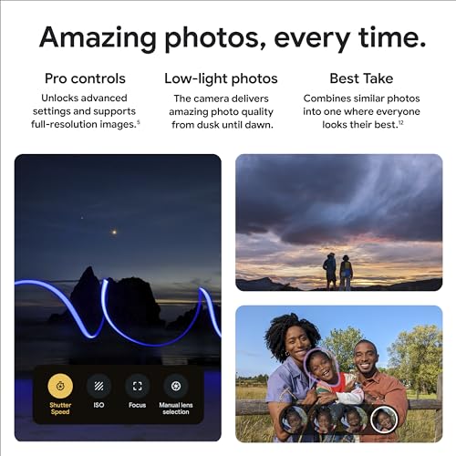 Google Pixel 8 Pro Unlocked Android Smartphone with Telephoto Lens and Super Actua Display