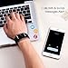 Fitness Tracker Watch Activity Tracker with Heart Rate Monitor, Pedometer, Calorie, Health Tracker with Blood Pressure, Oxygen, Bluetooth Smart Bracelet Band for Android / IOS, IP67 Waterproof, Black