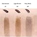 Eyebrow Stain, Peel Off Brow Tint Kit in Dark Brown, Long Lasting Eyebrow Gel #1 8g (Liphop) (Dark Brown)