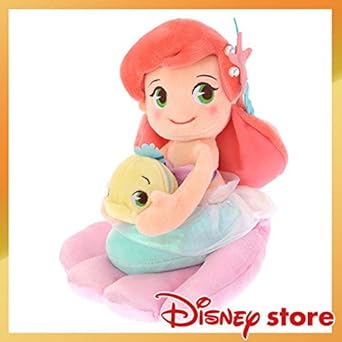 ディズニーストア リトルマーメイド アリエル フランダー ぬいぐるみ ぬいぐるみ ホビー Amazon