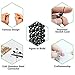 fastgo Compatible With Apple Watch Bands 38mm 40mm 41mm Women, Elastic Pearl Beaded Bracelet Replacement Strap Women for IWatch SE& Series 9 Ultra 8/7/ 6/5/4/3/2/1(Black - 38/40/41mm)