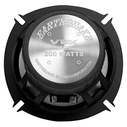 Earthquake Sound VTEK-MC5 5.25-inch 2-Way Component Set with Tweeters and Passive Xovers - Thumbnail 4