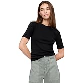 GAP Women's Short Sleeve Crewneck Knit Top