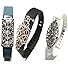 3pcs Fashion Wristband for Fitbit Flex with Clasp Wireless Activity-fitness Band Bling Accessory- Dress Outfit.