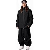 Oymyakon Womens Ski Suit Waterproof Snow Suits Snowboard Jacket and Pants Set Baggy Winter Insulated Snowsuit Coats