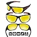 BLUPOND Night Driving Glasses - Chopper - Semi Polarized Night Diver Clear Vision Motorcycle Riding - TAC Anti Glare
