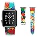 Fintie Apple Watch Band 38mm, Premium Leather Strap Wrist Band Replacement with Stainless Metal Clasp for Apple Watch Series 1 Series 2 38mm All Models, Mosaic