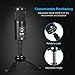 1byone USB Microphone with tripod, Mute Button, LED indicator, audio out volume up/down control, compatible with Windows/MacOS/Linux, Cardioid or Omni-directional Condenser USB Microphone
