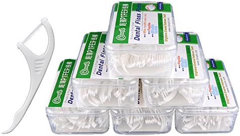 cleanpik flat thread thread bar 50 / bag * 6 clean tooth teeth elastic dental floss frame