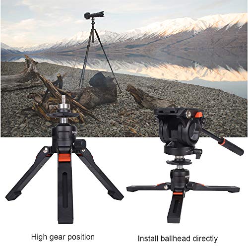 Monopod with Feet, Coman Professional Video Monopod with Tripod Stand 68.8 inch for Cameras, Canon, Nikon, Sony, DSLR, Video Camcorder