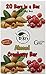 Oskri Almond and Cranberry Bar, 1.9-Ounce (Pack of 20)