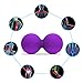 5BILLION FITNESS Peanut Massage Ball,Double Lacrosse Ball and Mobility Massage Ball for Physical Therapy - Deep Tissue Massage Tool for Myofascial Release, Muscle Relaxer, Acupoint Massage (Purple)