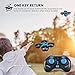 Mini Drone for Kids Adults, Jjrc Mini RC Quadcopter Drone 2.4G 6-Axis Gyro Helicopter with Headless Mode, 3D Flips, One Key Return & Speed Adjustment Drone Training Toys for Beginners/Boys/Girls