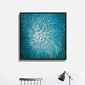 Framed Canvas Wall Art for Living Room, Bedroom Texture Canvas Prints for Home Decoration Ready to Hang - 16x16 inches