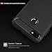 HUAWEI Y6 Pro(2017)/P9 Lite Mini Case - Ultra Thin Soft TPU Shock Proof Back Cover with Carbon Fiber Design Protective Case for HUAWEI Y6 Pro(2017)/P9 Lite Mini - Black