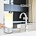 LUNSY LED Table Lamp, Touch Sensor Bedside Lamp, Dimmable Warm White Light and Color Changing RGB Lamps for Living Room&Bedroom