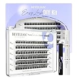 BEYELIAN Lash Extension Kit Cluster Lashes Kit with