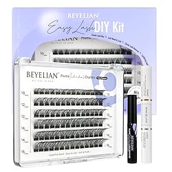 BEYELIAN Lash Extension Kit Cluster Lashes Kit with