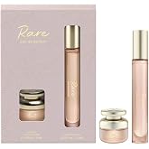Rare Eau de Parfum Gift Set with Travel Spray, Vanilla Caramel Sandalwood Fragrance, 12-Hour Lasting Scent