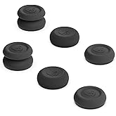 Thumb Grip Caps for Steam Deck/ROG Ally, Silicone FPS/TPS Thumb Thumbsticks Grip Set Joystick Cap Analog Stick Cap Cover Compatible for Steam Deck/ASUS ROG Ally Controller