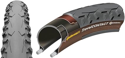 continental travel contact bike tyre 26x1 75