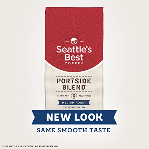 Seattle's Best Coffee Portside Blend (Previously Signature Blend No. 3) Medium Roast Ground Coffee, 12-Ounce Bag