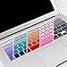 Allinside (Pack of 10 Colors) Ombre Color Keyboard Cover Skin for MacBook Pro 13