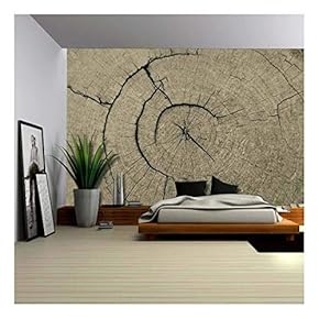The Cracks and Wrinkles of a Tree - Wall Mural, Removable Sticker, Home Decor - 66x96 inches