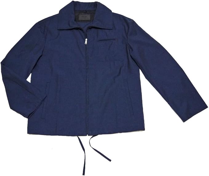 Amazon プラダ Prada メンズ ウール ブルゾン ネイビー M Prada 並行輸入品 コート ジャケット 通販