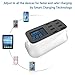 HIATAPO [LCD Display] 8-Port USB Fast Charger Power Adapter, Desktop Charging Station, Quick Charge with Smart IC Auto Detect Tech Compatible iPhone X /8/7, iPad and Android, Other Mobile Phone